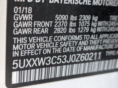 2018 BMW X4 xDrive28i Sports Activity Coupe