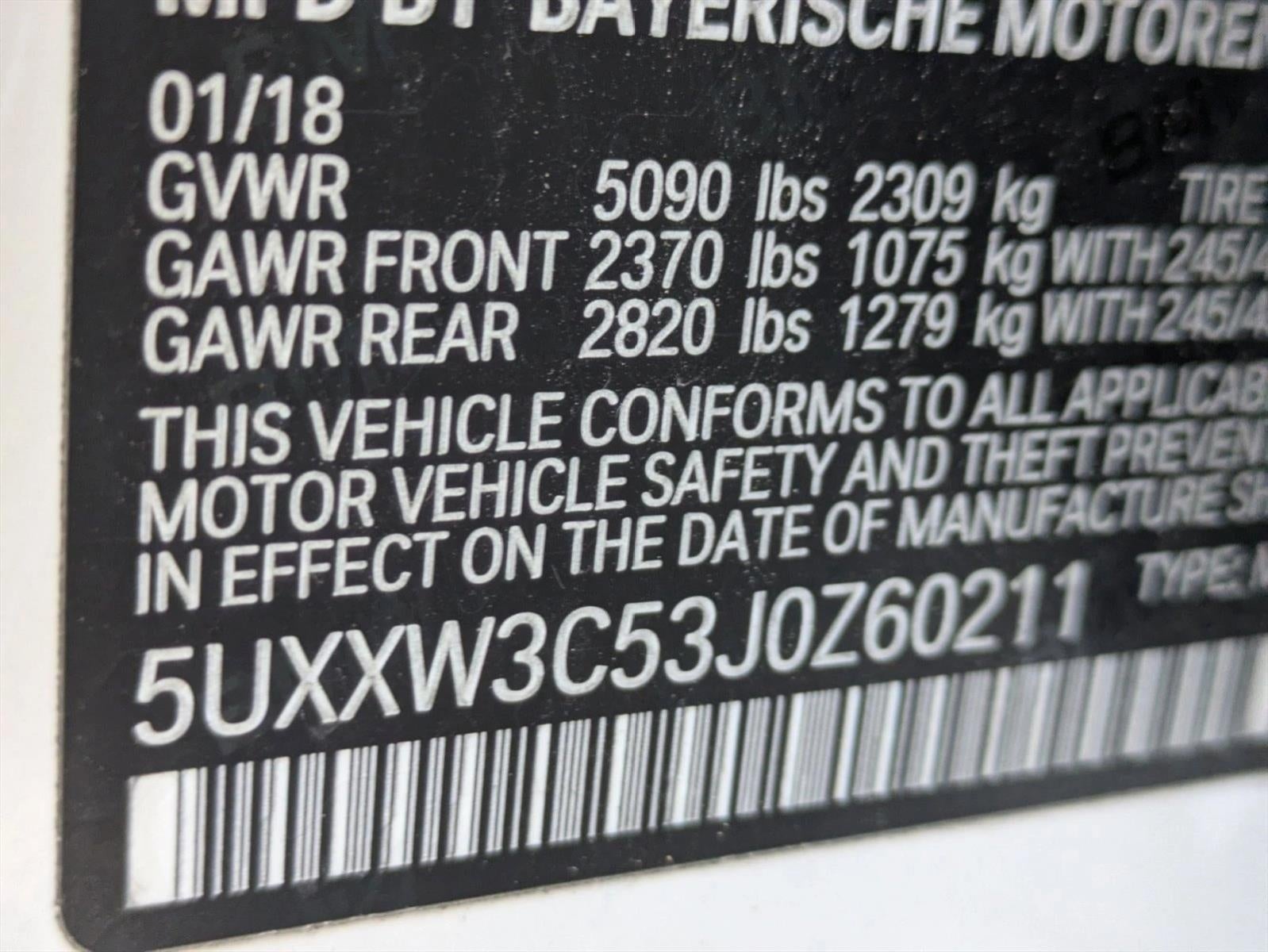 2018 BMW X4 xDrive28i Sports Activity Coupe