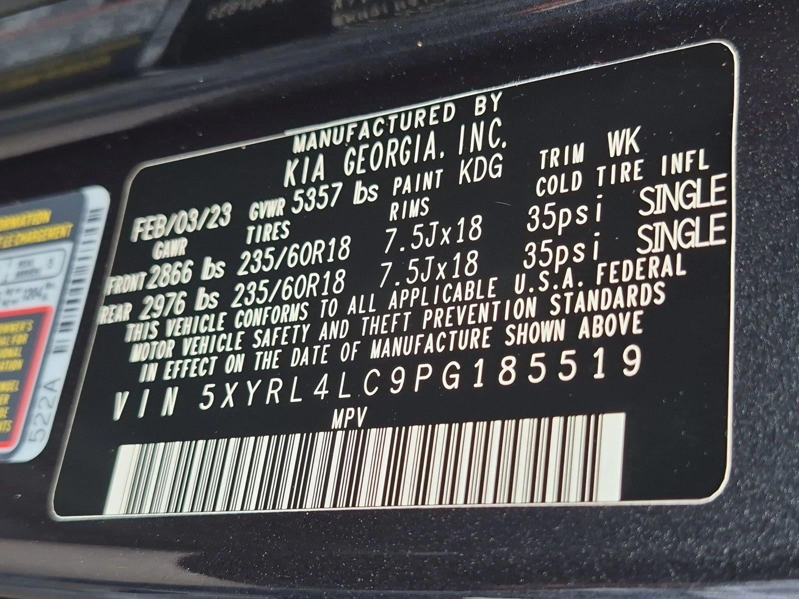 2023 Kia Sorento S FWD