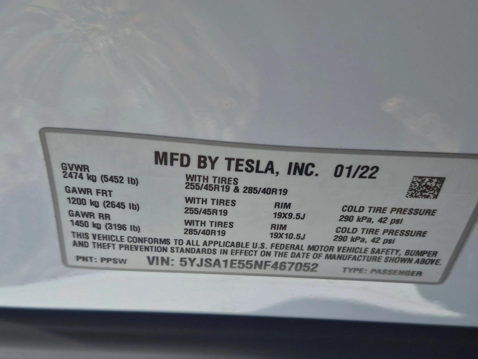 2022 Tesla Model S AWD