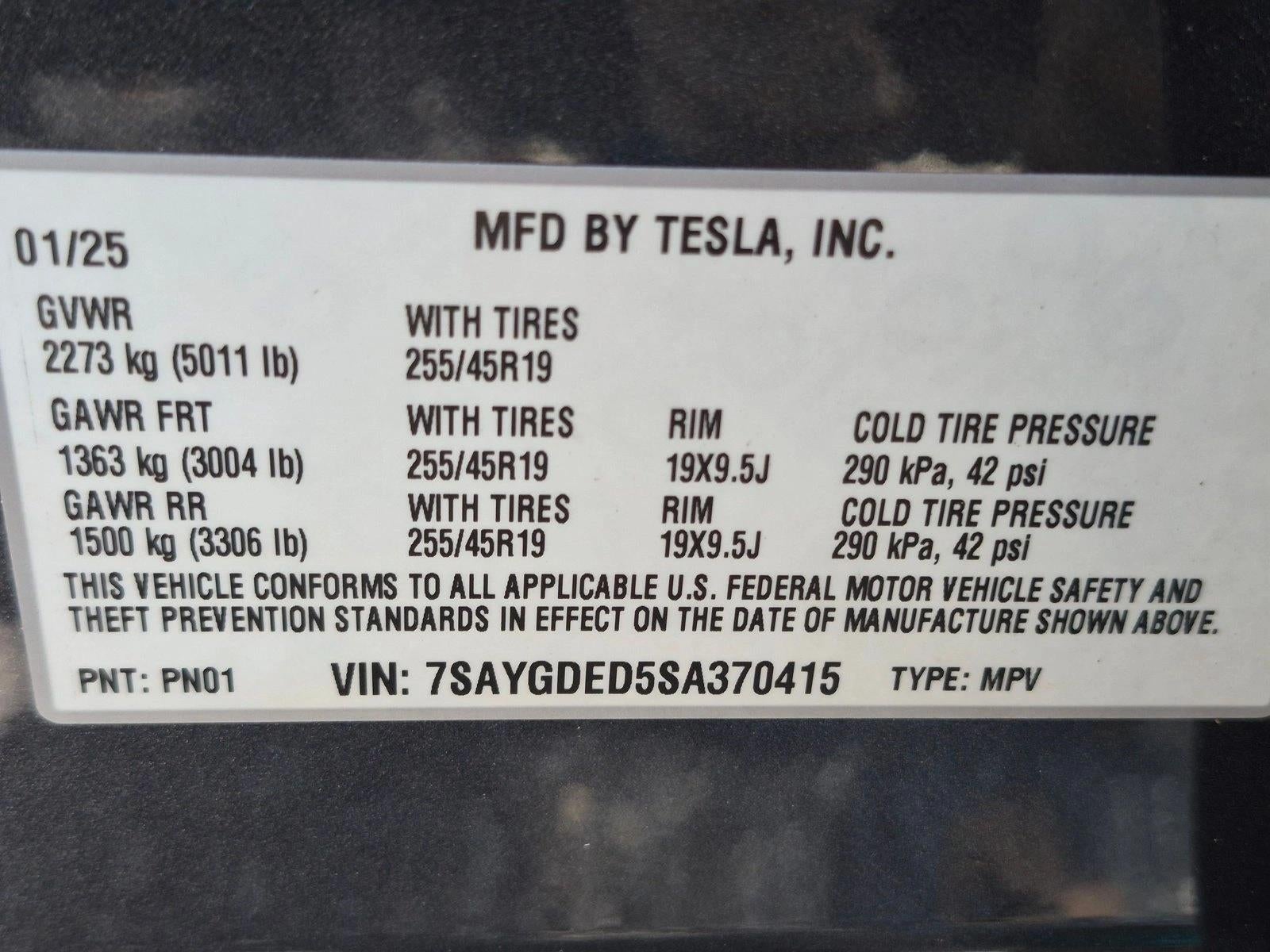 2025 Tesla Model Y Long Range RWD *Ltd Avail*