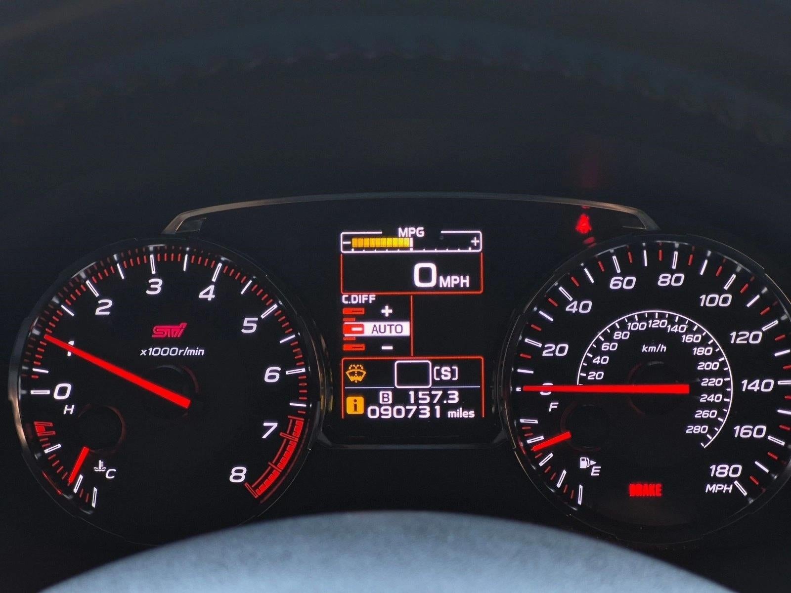 2021 Subaru WRX STI Manual