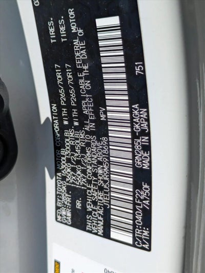 2021 Toyota 4Runner TRD Pro 4WD (Natl)
