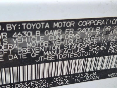 2014 Lexus IS 350 4dr Sdn RWD F SPORT
