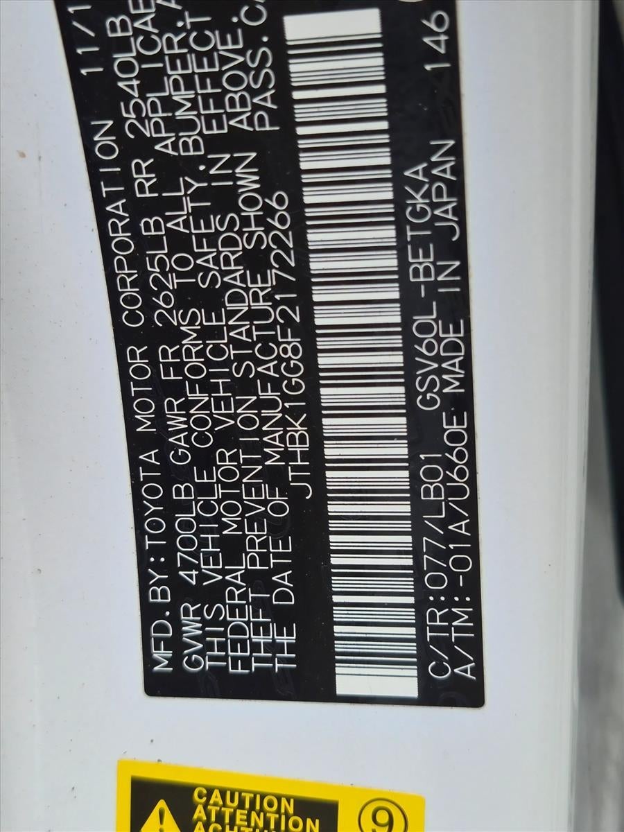 2015 Lexus ES 350 4dr Sdn