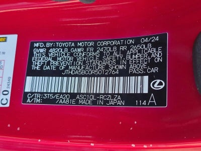 2024 Lexus RC 300 RWD
