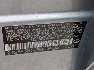 2021 Lexus IS 350 F SPORT RWD
