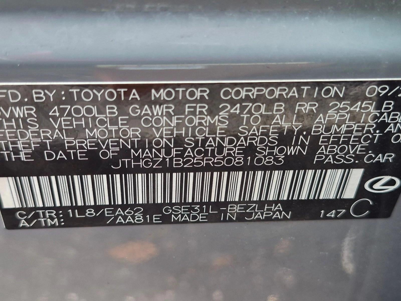 2024 Lexus IS 350 F SPORT RWD