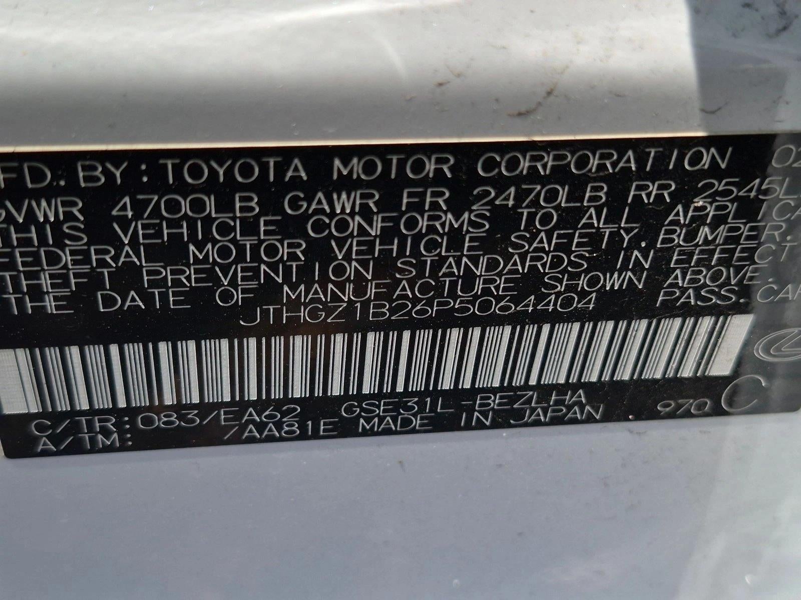 2023 Lexus IS 350 F SPORT RWD
