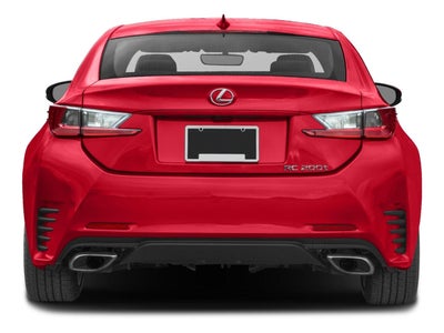 2016 Lexus RC Turbo 2dr Cpe F SPORT