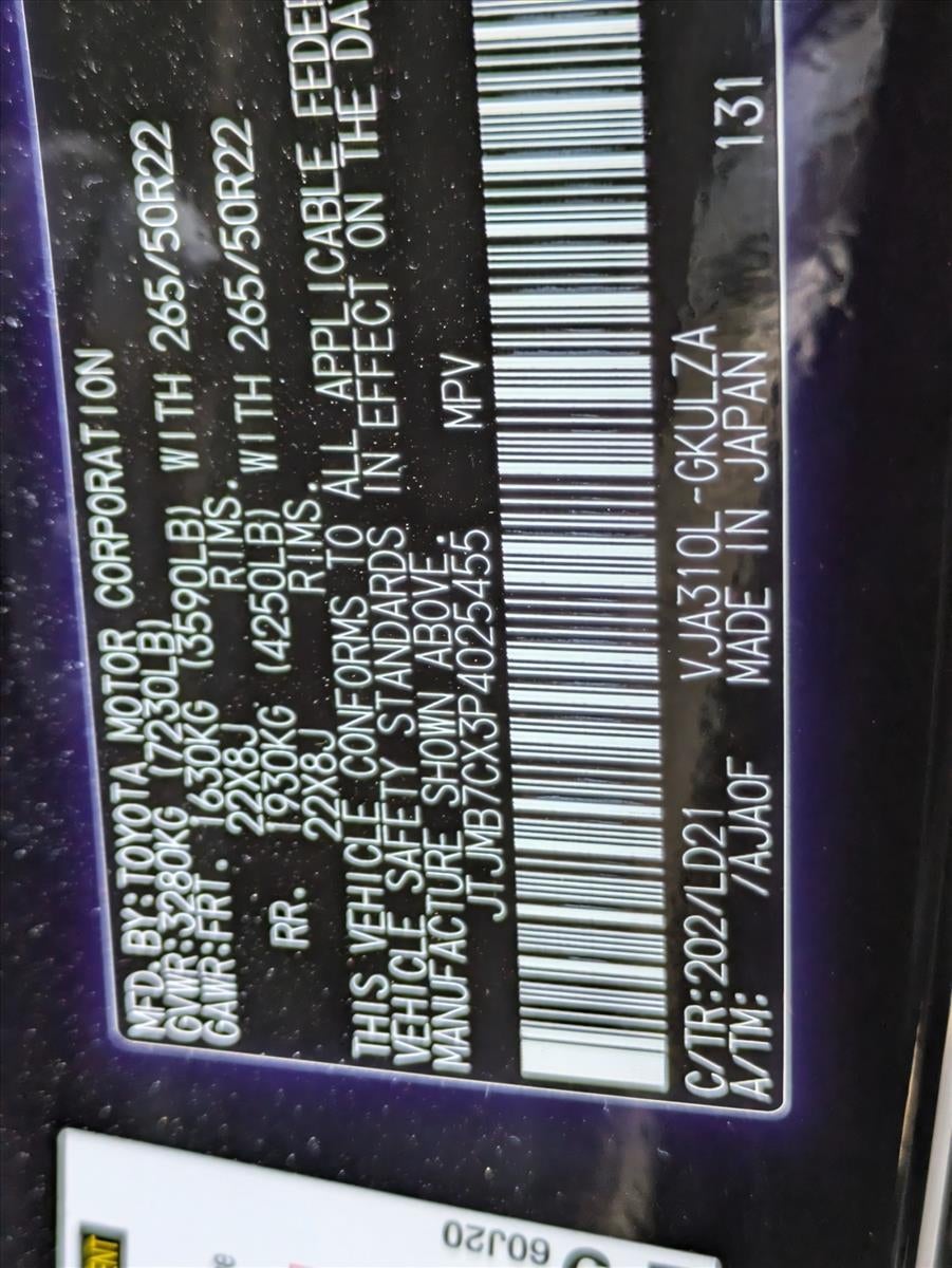 2023 Lexus LX 600 F SPORT 4WD