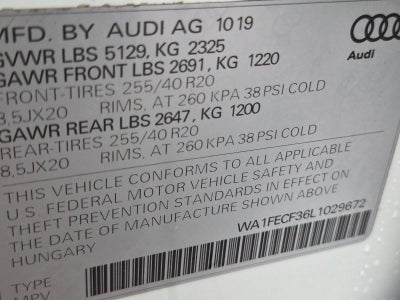 2020 Audi Q3 S line Prestige 45 TFSI quattro