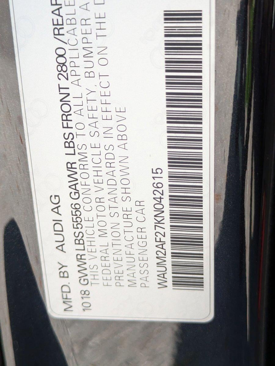 2019 Audi A6 Prestige 55 TFSI quattro