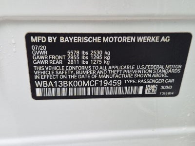 2021 BMW M550i xDrive Sedan