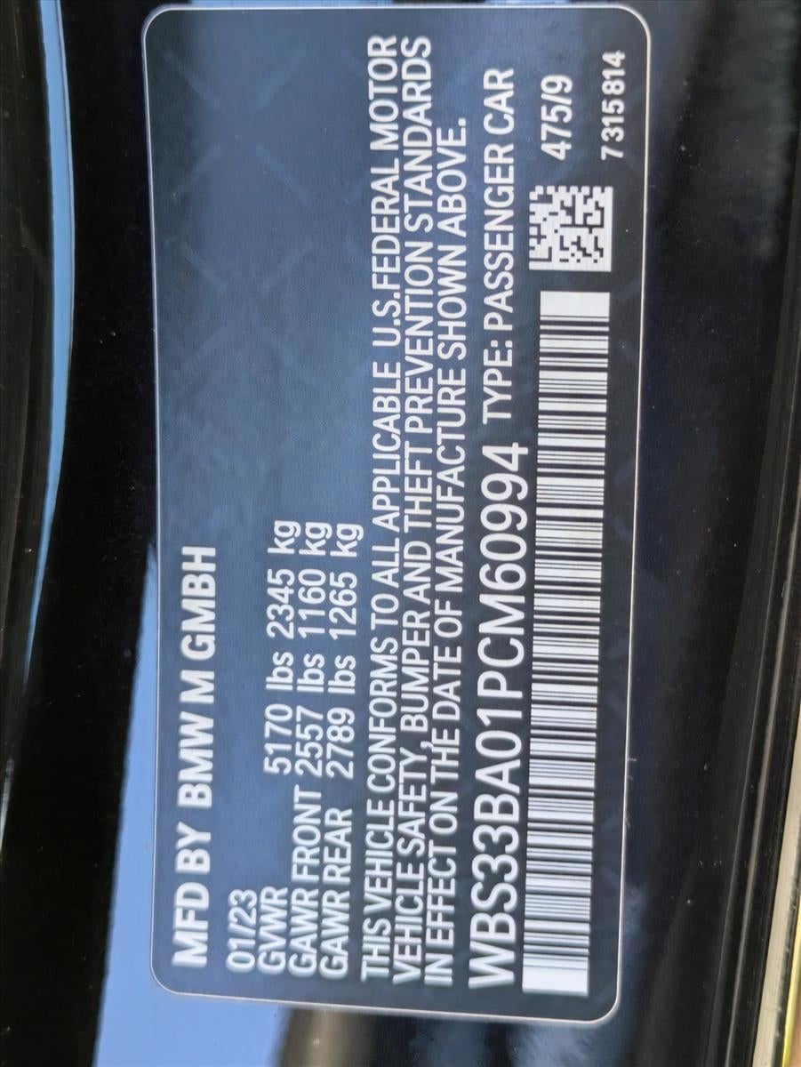 2023 BMW M4 M4 Competition xDrive Convertible