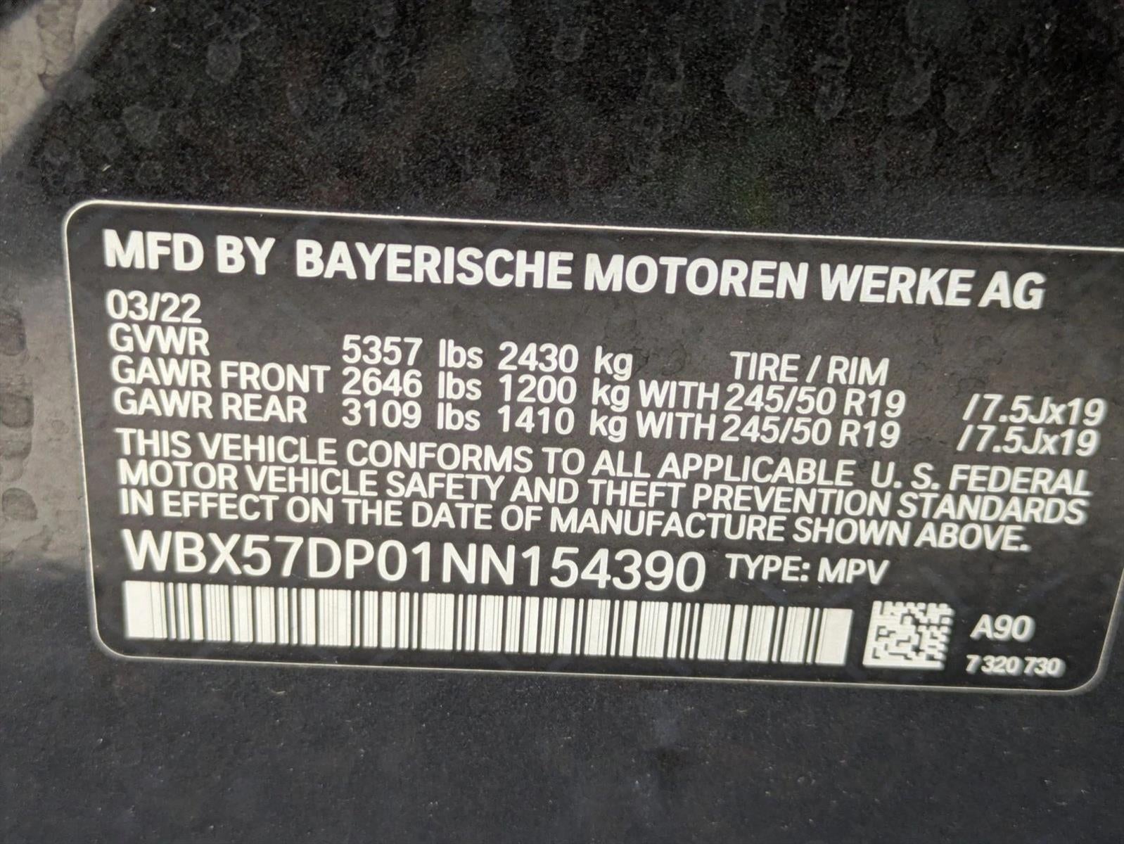 2022 BMW X3 xDrive30i Sports Activity Vehicle