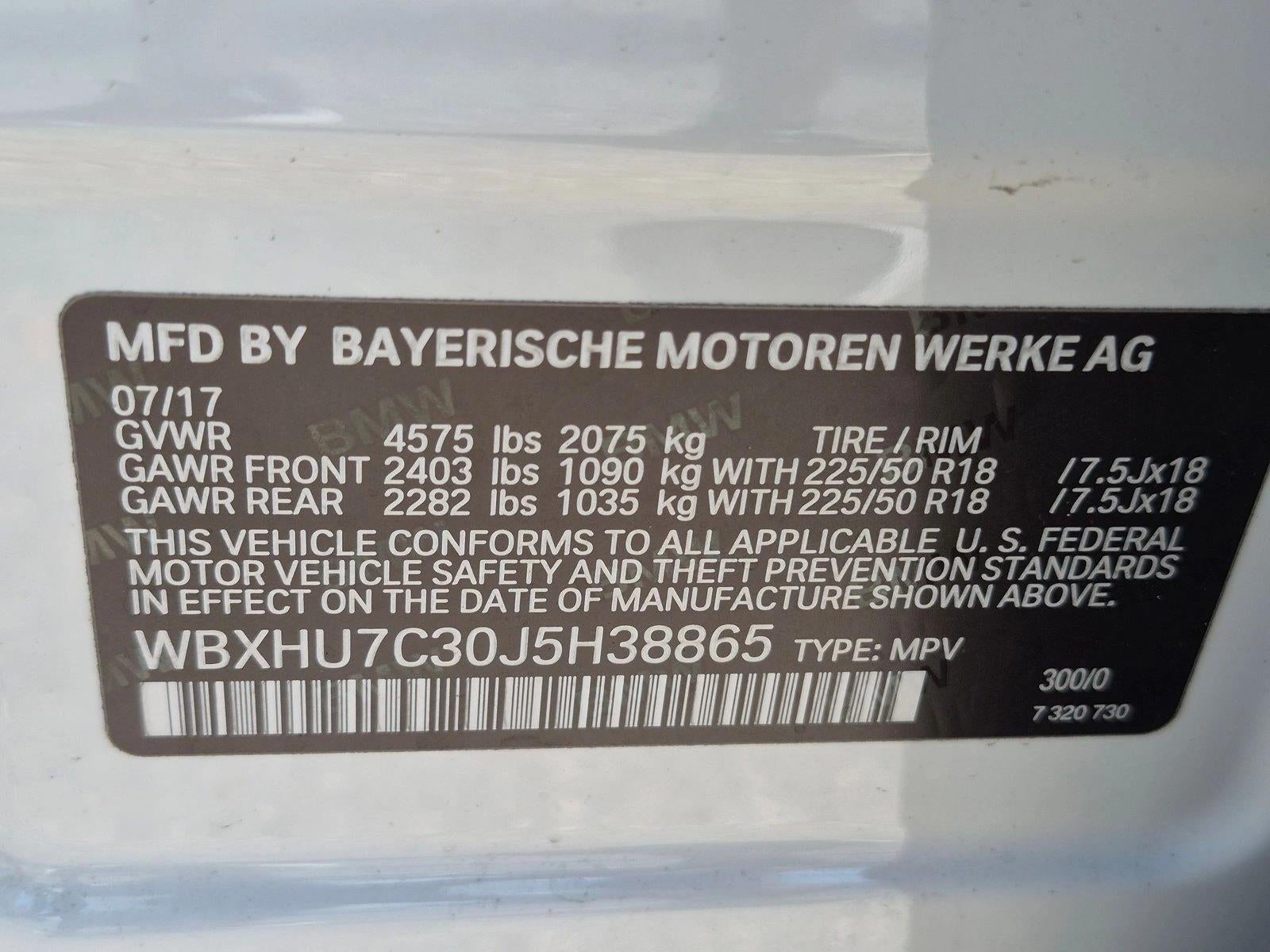 2018 BMW X1 sDrive28i Sports Activity Vehicle