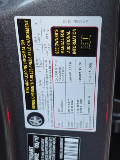2017 Mercedes-Benz E-Class E 300 Luxury 4MATIC® Sedan