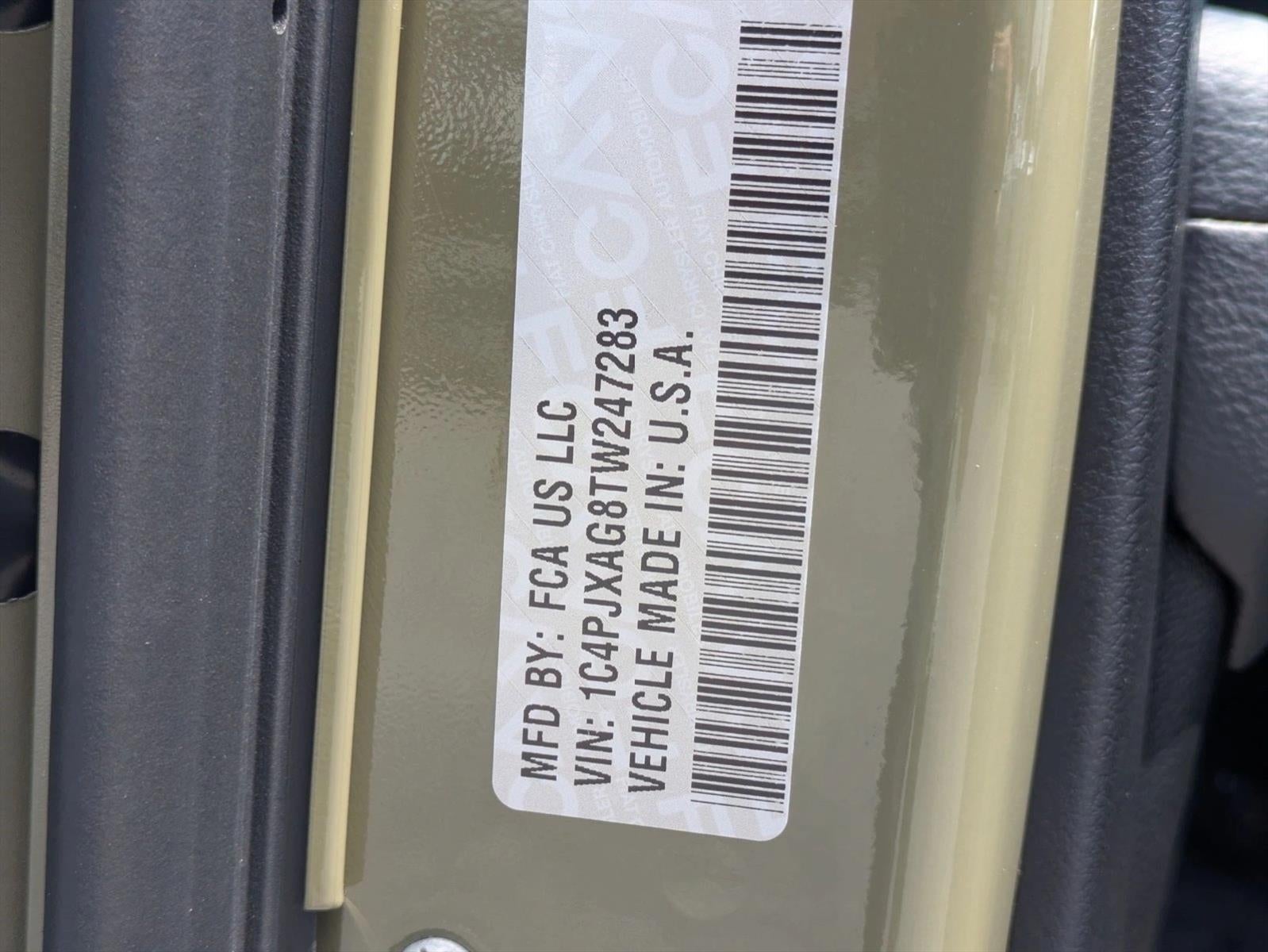 2026 Jeep Wrangler Sport S 2 Door 4x4