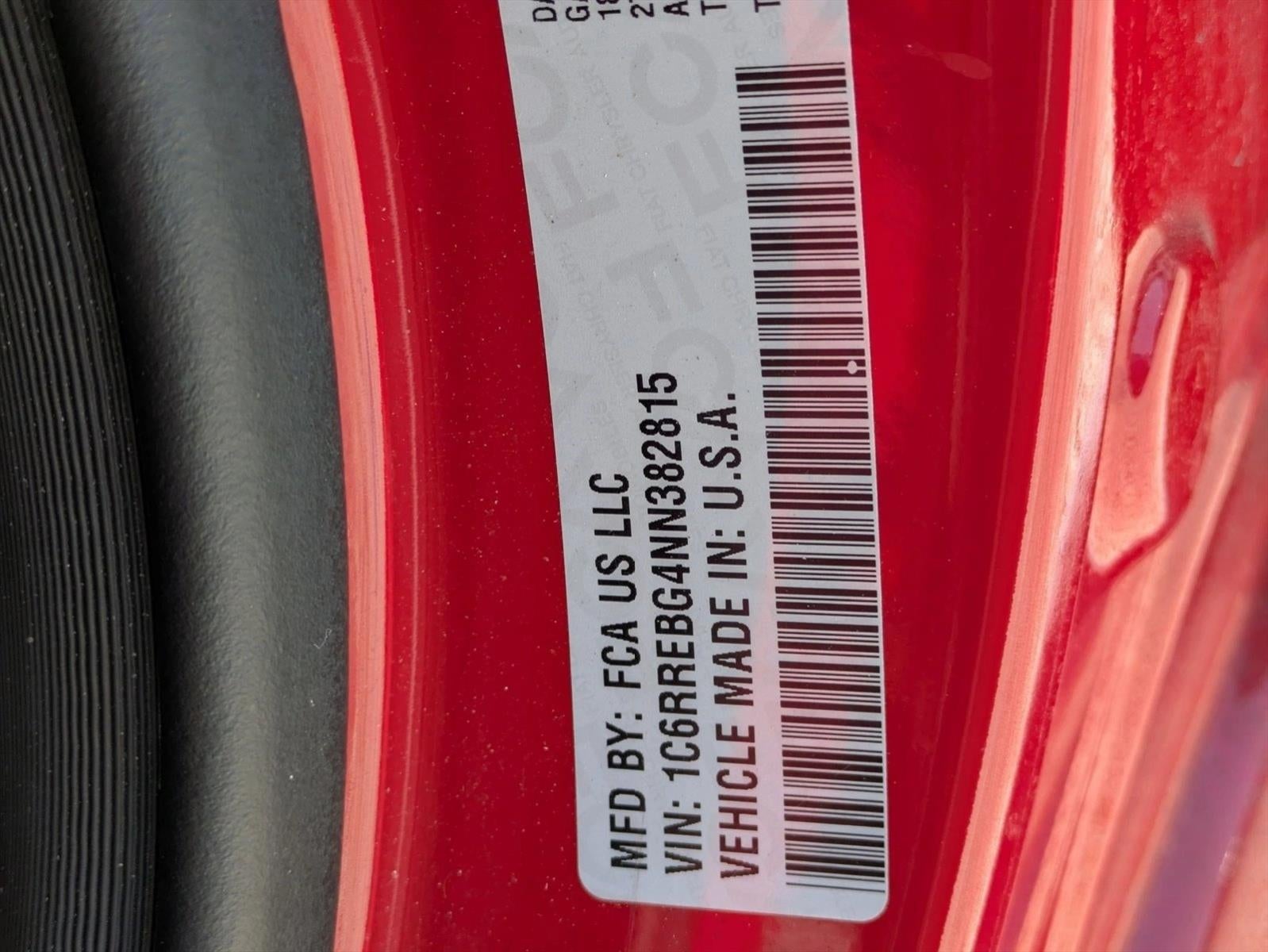 2022 RAM 1500 Big Horn 4x2 Quad Cab 6'4" Box