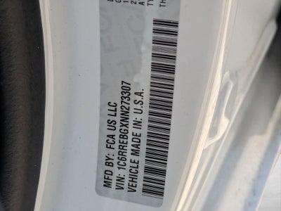 2022 RAM 1500 Big Horn 4x2 Quad Cab 6'4" Box