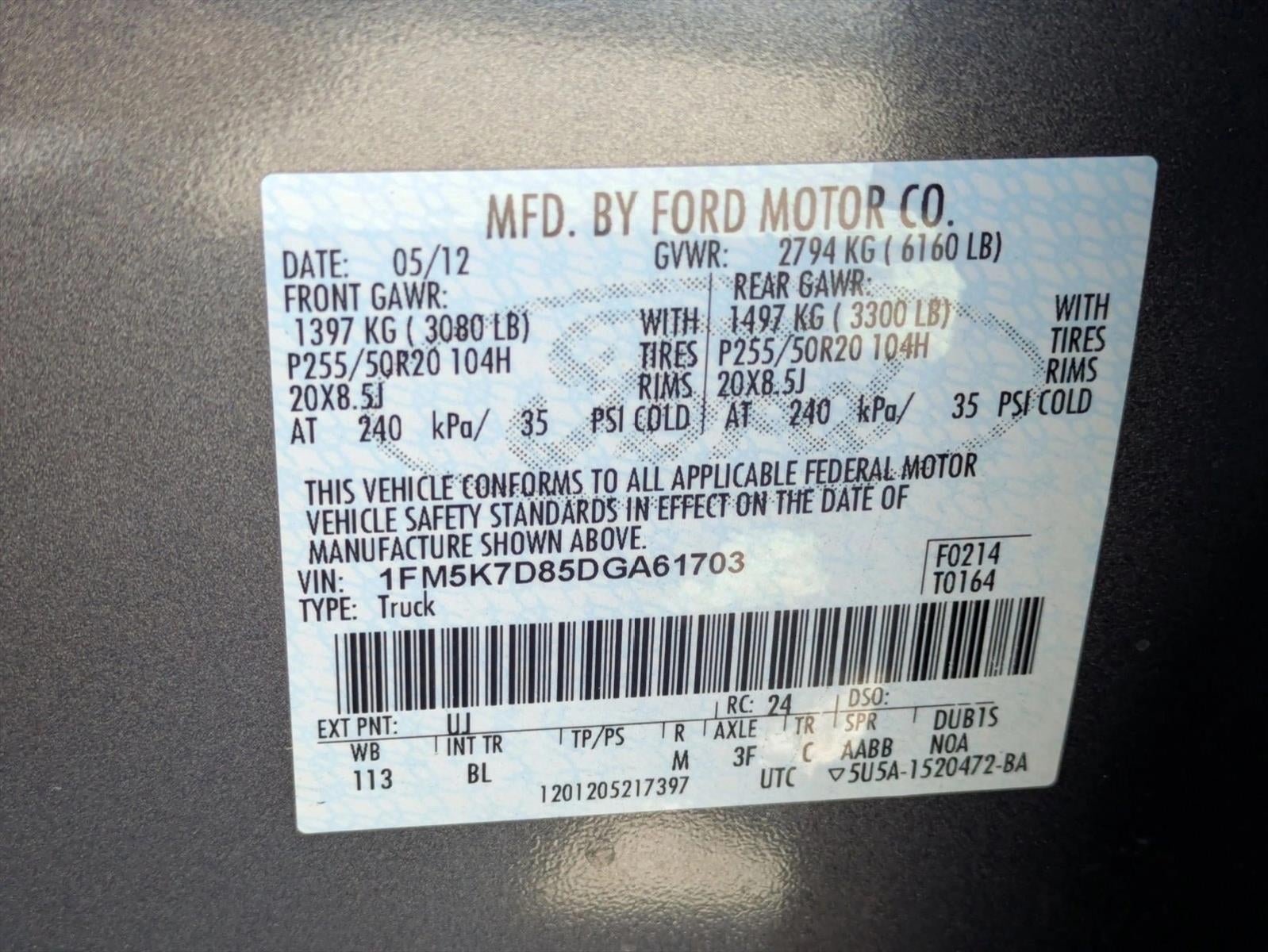 2013 Ford Explorer FWD 4dr XLT