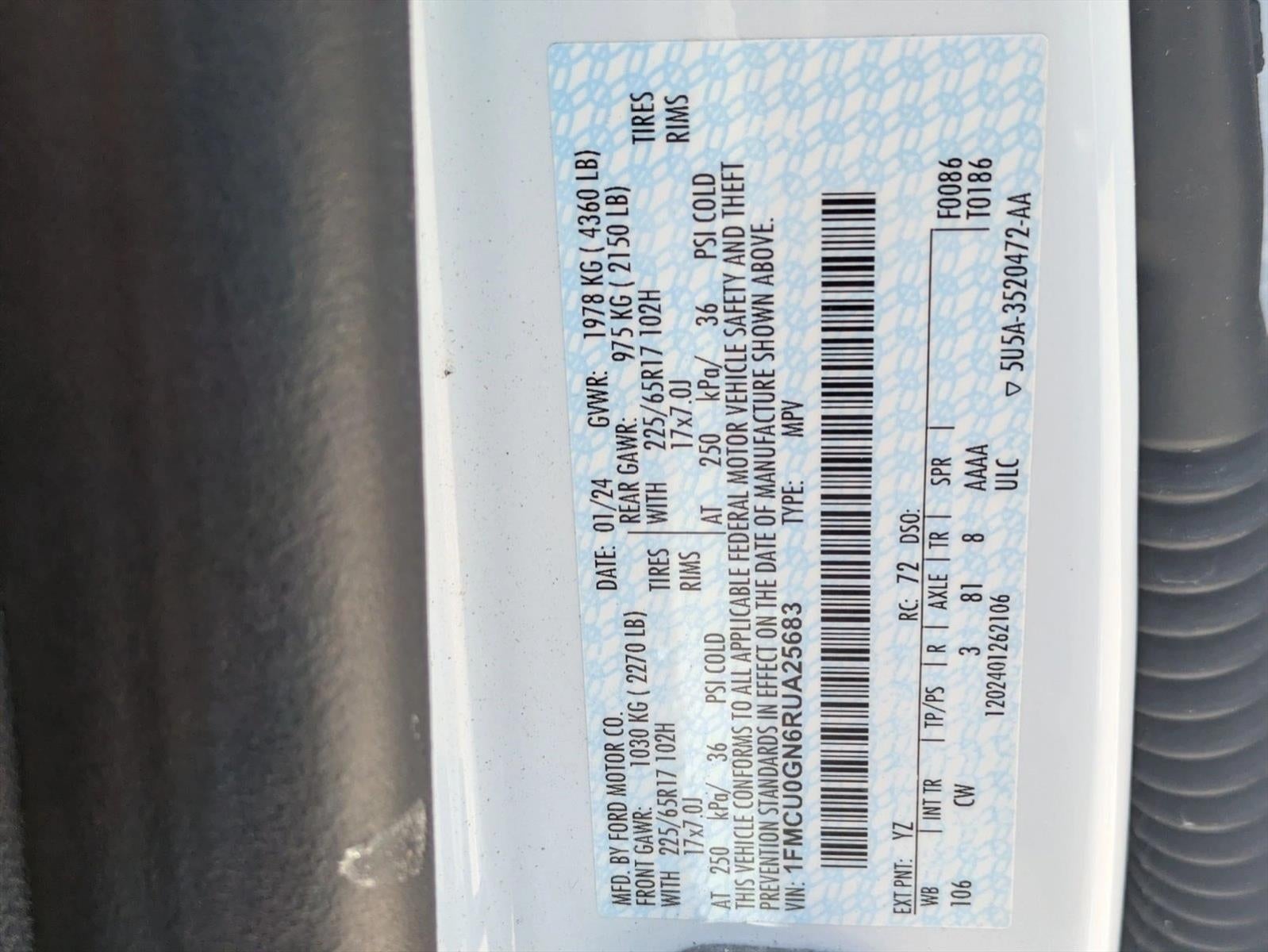 2024 Ford Escape Active FWD