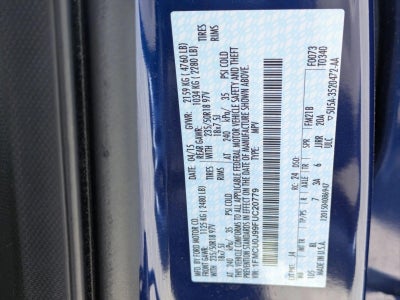 2015 Ford Escape FWD 4dr Titanium