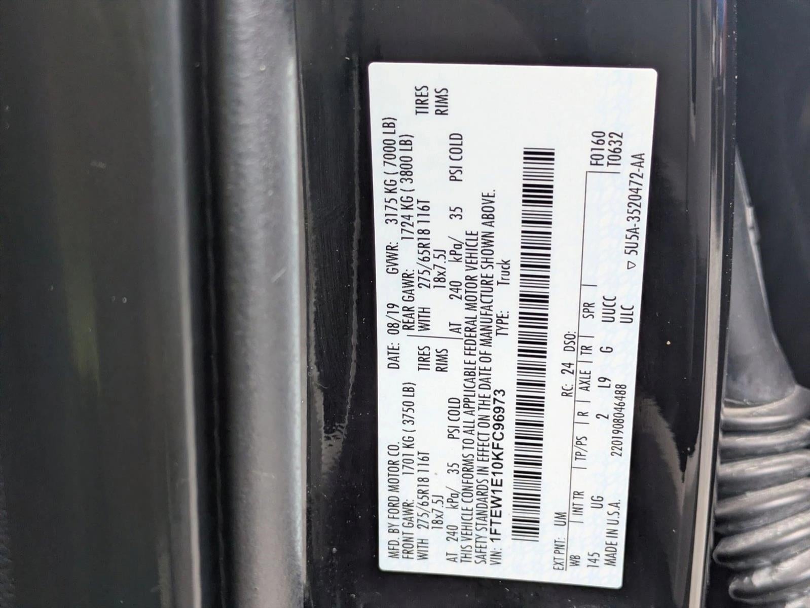 2019 Ford F-150 XLT 4WD SuperCrew 5.5' Box