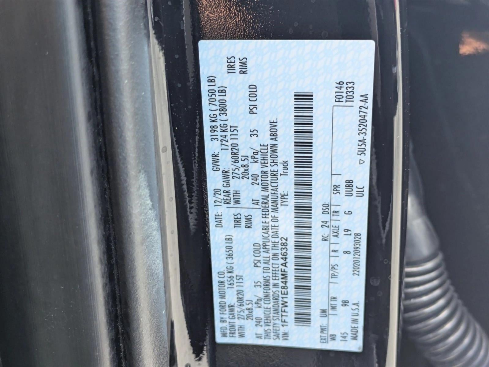 2021 Ford F-150 Platinum 4WD SuperCrew 5.5' Box