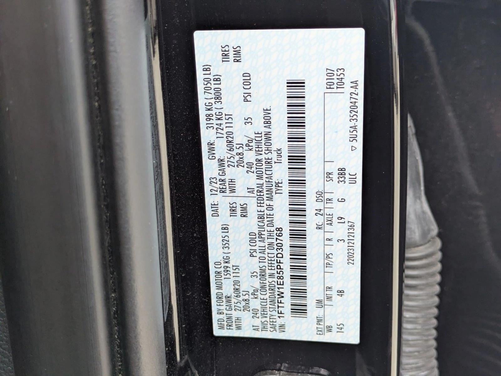 2023 Ford F-150 XLT 4WD SuperCrew 5.5' Box