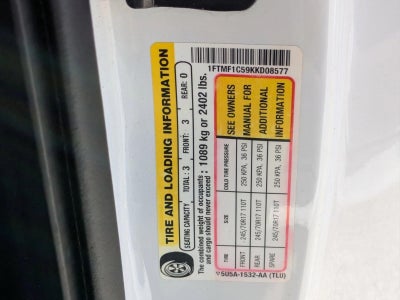 2019 Ford F-150 XL 2WD Reg Cab 6.5' Box