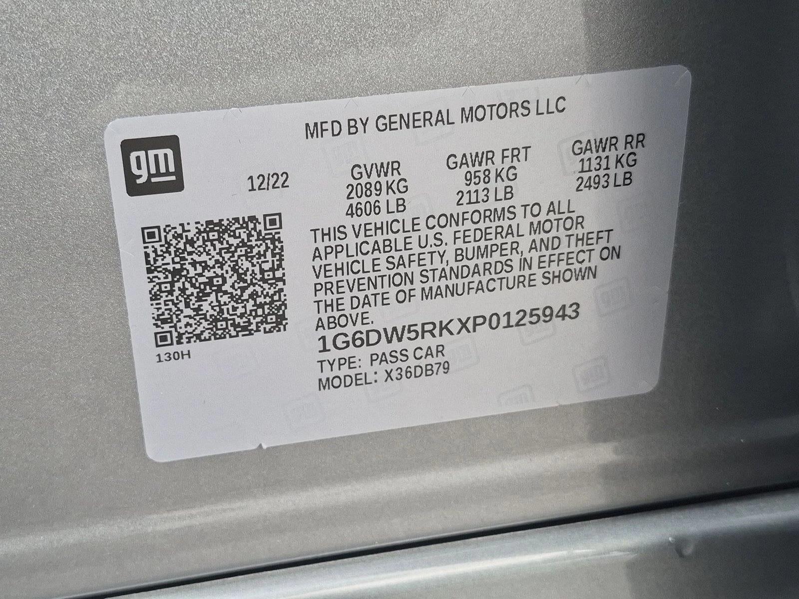 2023 Cadillac CT5 4dr Sdn Luxury