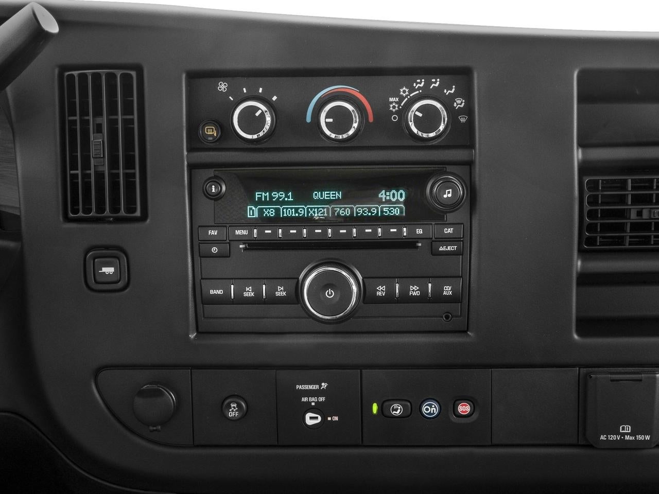 2017 Chevrolet Express Passenger 3500 Extended Wheelbase Rear-Wheel Drive 1LT