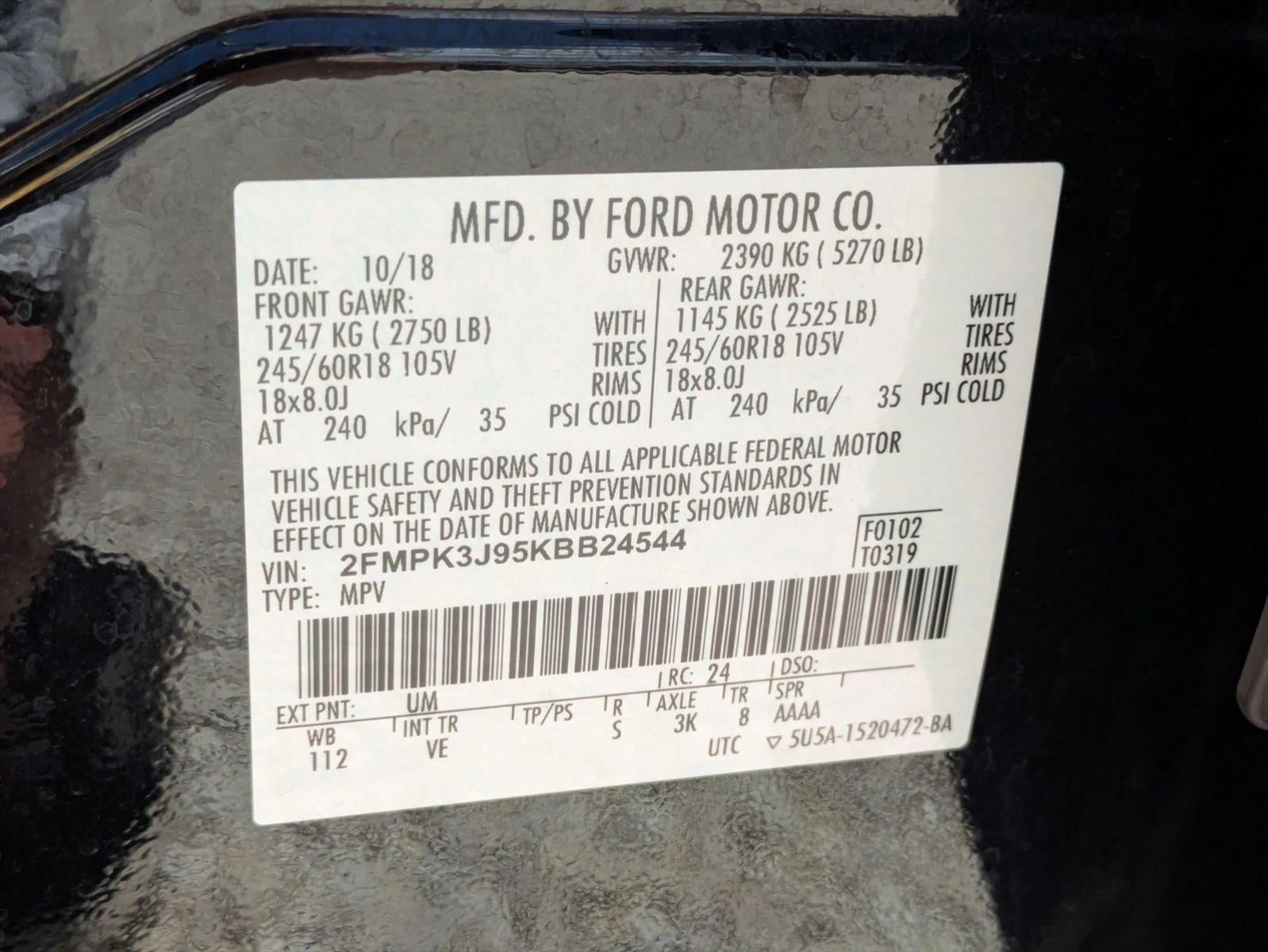 2019 Ford Edge SEL FWD