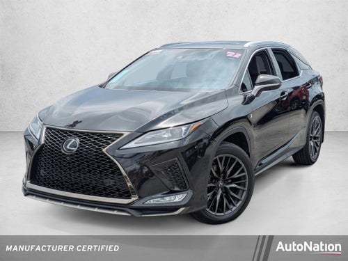 2022 Lexus RX 350 F SPORT Handling AWD