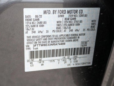 2022 Ford Maverick LARIAT FWD SuperCrew