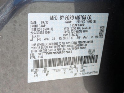 2022 Ford Maverick LARIAT FWD SuperCrew
