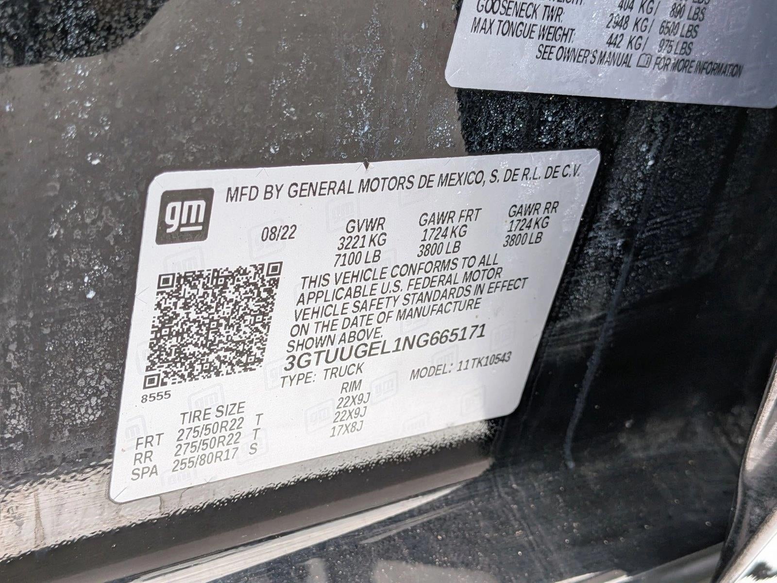 2022 GMC Sierra 1500 Crew Cab Short Box 4-Wheel Drive Denali