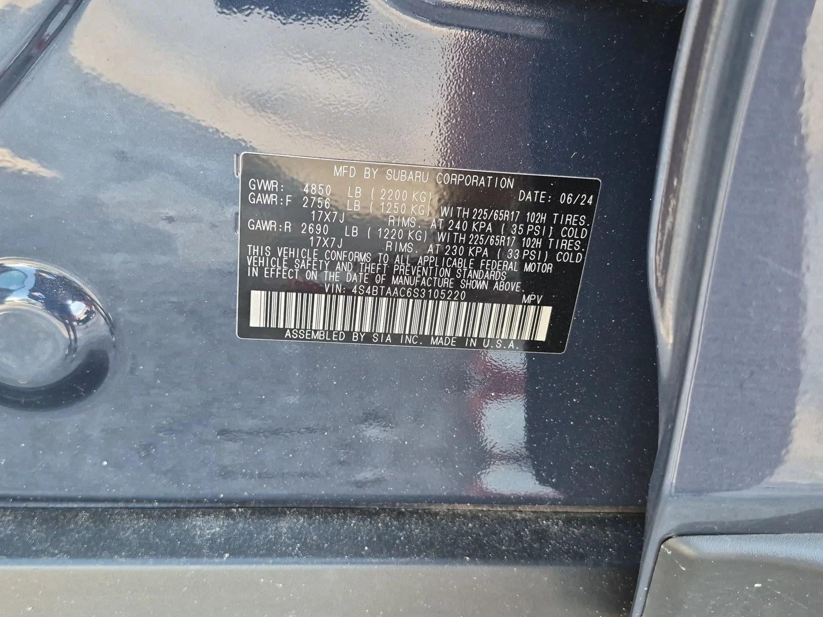 2025 Subaru Outback AWD