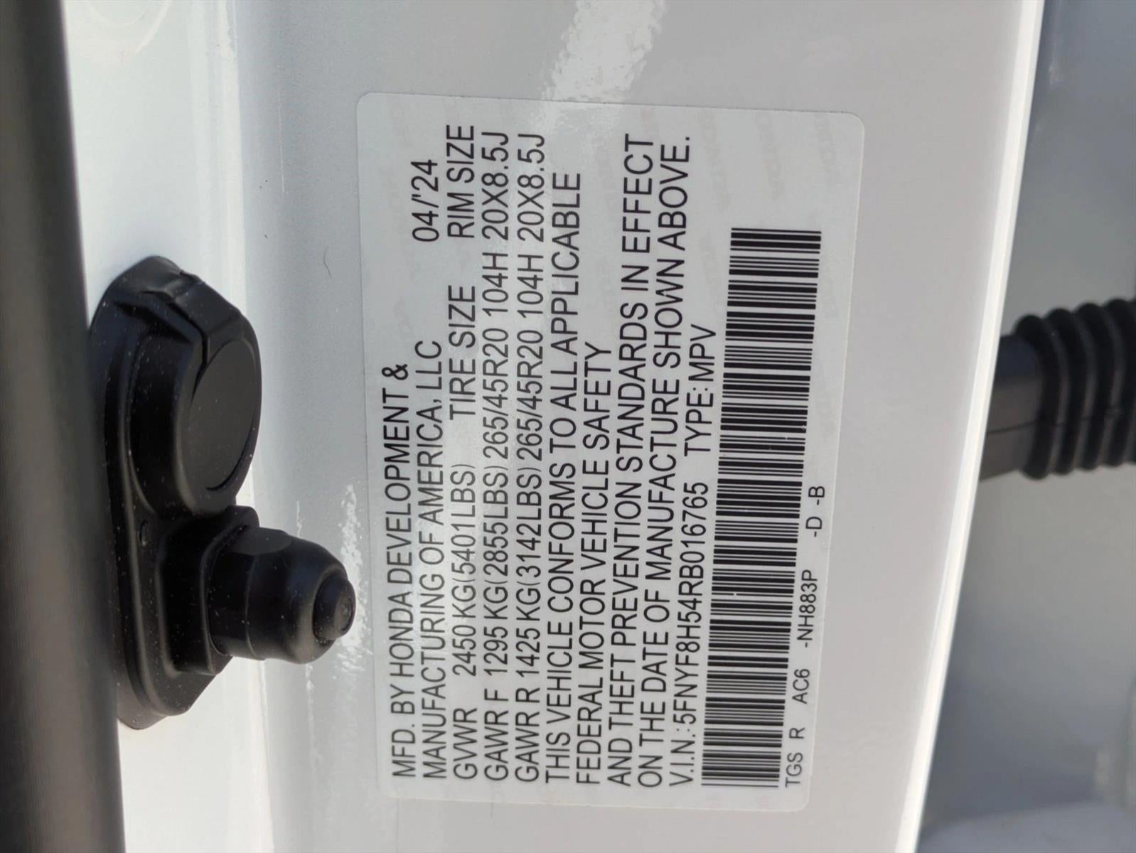 2024 Honda Passport EX-L AWD