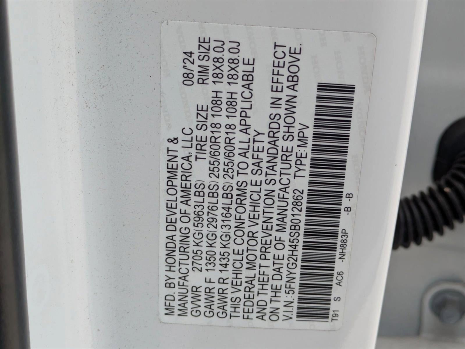 2025 Honda Pilot EX-L 2WD