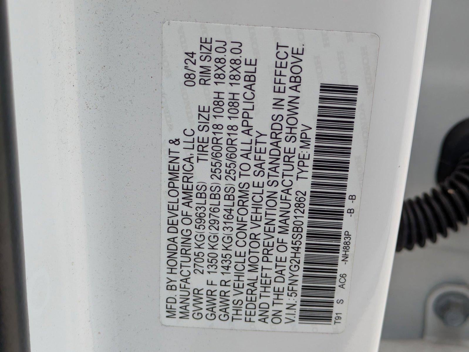 2025 Honda Pilot EX-L 2WD