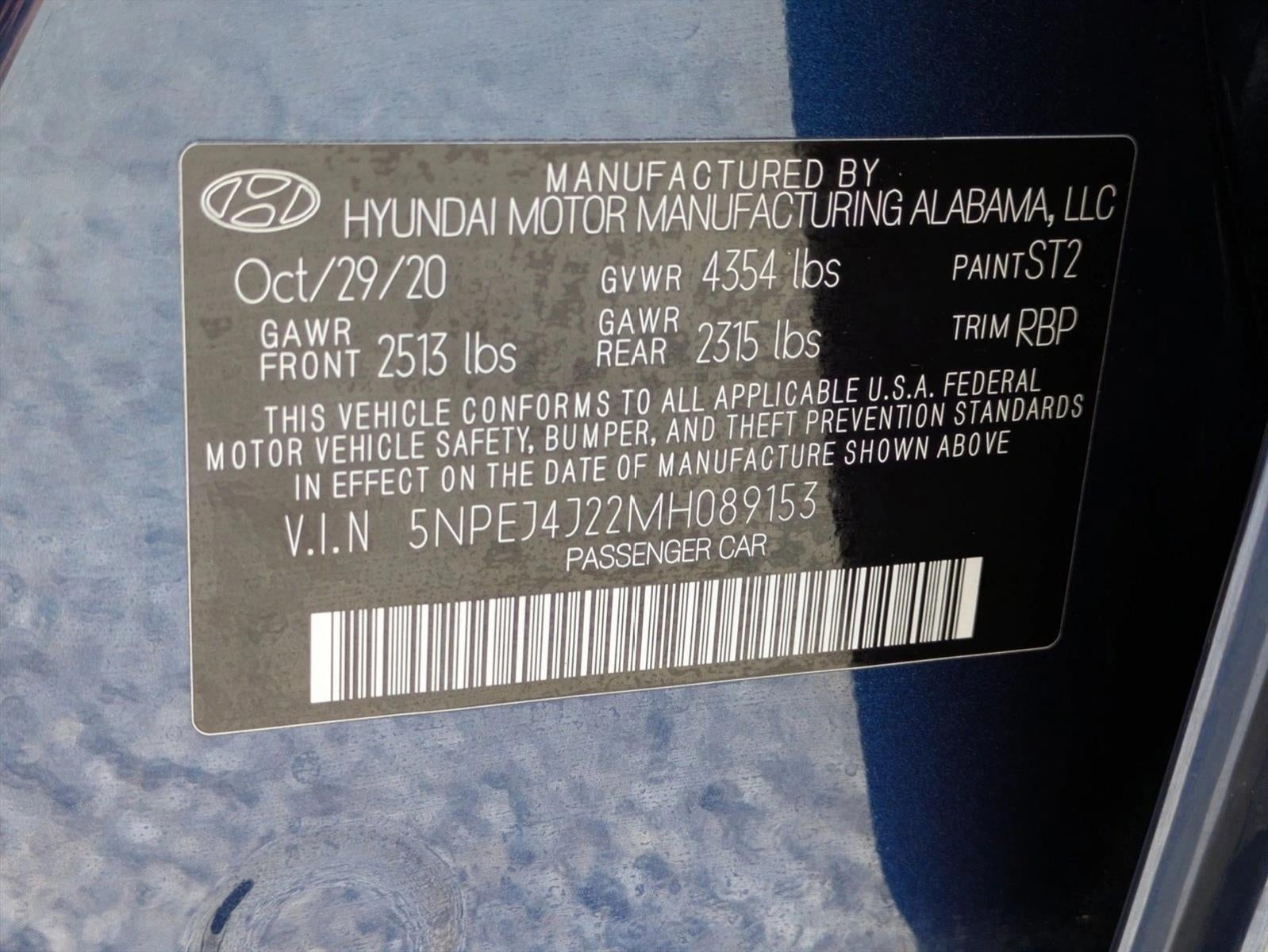 2021 Hyundai SONATA SEL Plus 1.6T