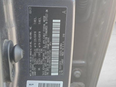 2021 Toyota Highlander XLE AWD (Natl)