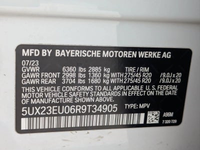 2024 BMW X5 xDrive40i Sports Activity Vehicle