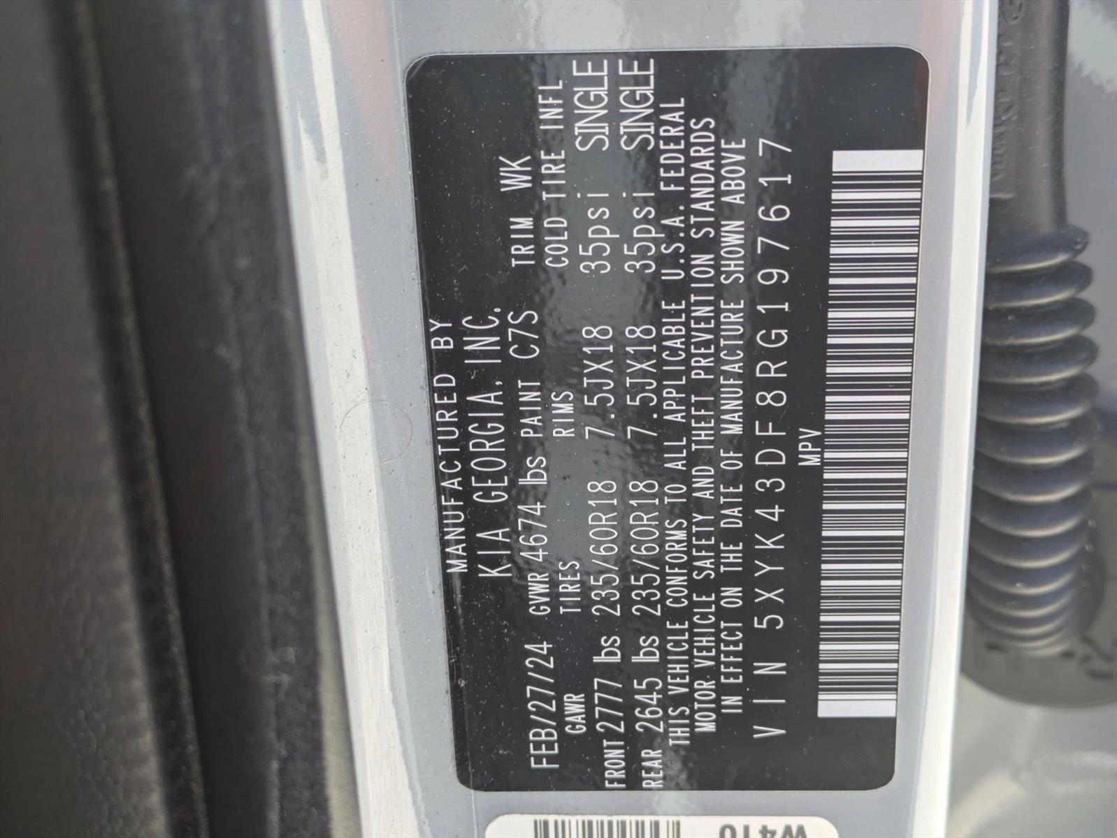 2024 Kia Sportage SX FWD