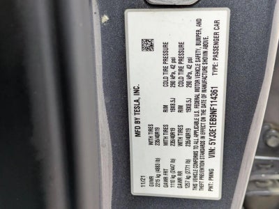 2022 Tesla Model 3 Long Range AWD *Ltd Avail*