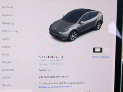 2022 Tesla Model Y Long Range AWD