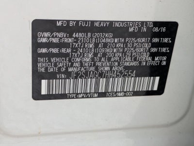 2017 Subaru Forester 2.5i Premium CVT
